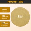 Glowentix 100 PCS 6 Inch PSA Sanding Discs 320 Grit