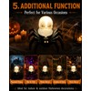 Halloween Spider Eyeball LED Tealight for Spooky Decor – Flameless