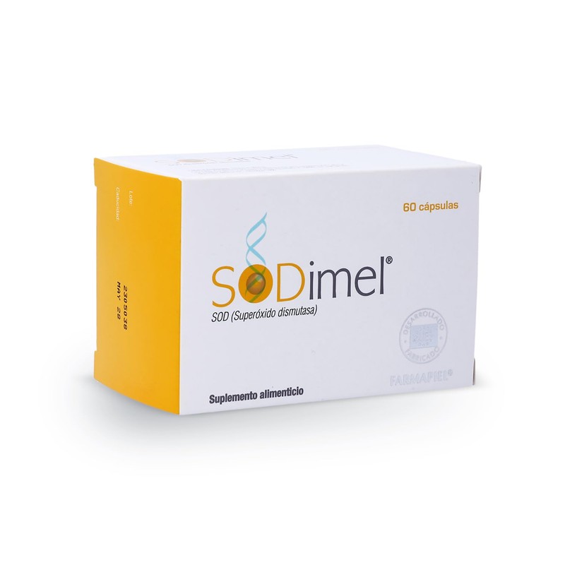 SODimel Superóxido Dismutasa de Melón, 60 Cápsulas Antioxidantes