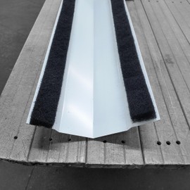 LCF Universal Vented Ridge Material for Metal Roofing 2"W X 1"Tx10'L (2pcs @ 10' per Package, for a Total of 20')