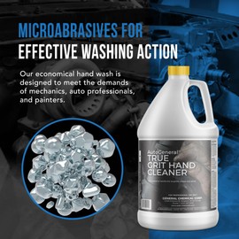 AutoGeneral True Grit Heavy Duty Hand Cleaner for Mechanics - Removes Tough Grease, Stains & Residue for Painters & Craftsman - Tough on Stains, Gentle on Hands - Water Based Palm Degreaser - 1 Gal