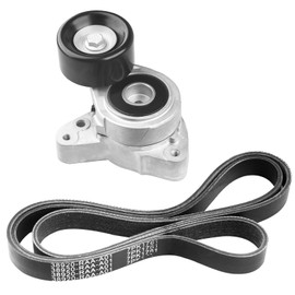 E-Vniko Drive Belt Tensioner Kit Compatible with Honda CR-V Civic Accord Element, for Acura TSX CSX RDX ILX Replaces Belt Tensioner Pulley Assembly 31170-RAA-A01, 7PK1785, 31170-PNA-013