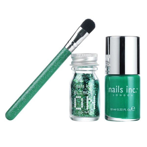 Nails Inc Bling it on Emerald Collection