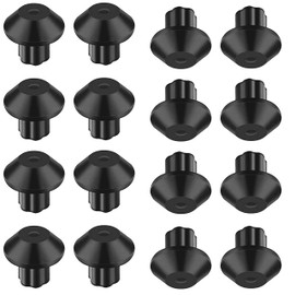 16 Packs 5304475129 Grate Rubber Feet fit for 1554616 316267400 AP4499988 Gas Stove Top Range Grate Foot Rubber Pads Stove
