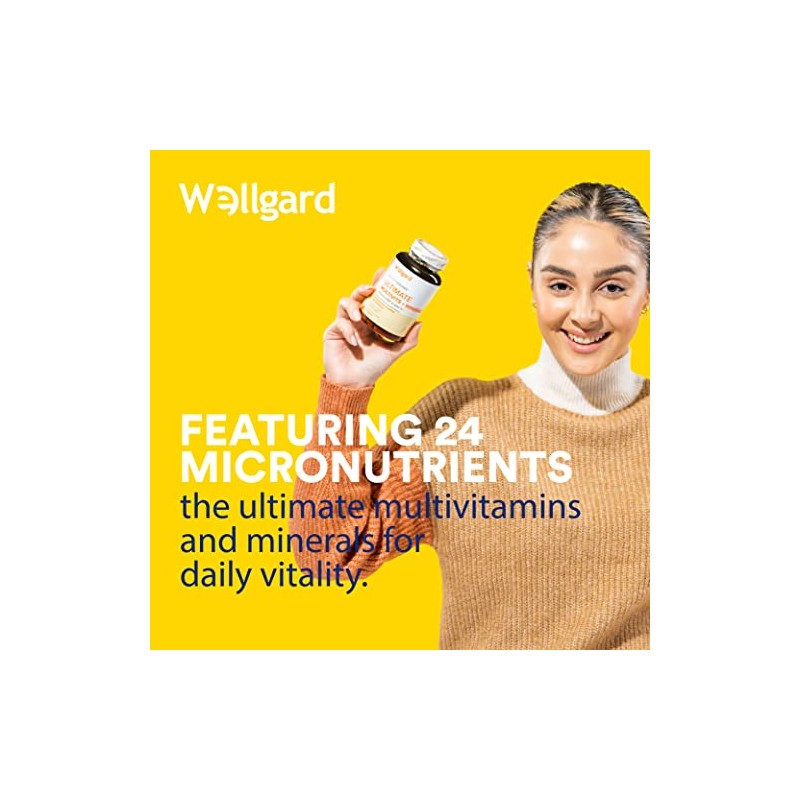 Vegan Multivitamins & Minerals by Wellgard - Vegan Multivitamin Tablets