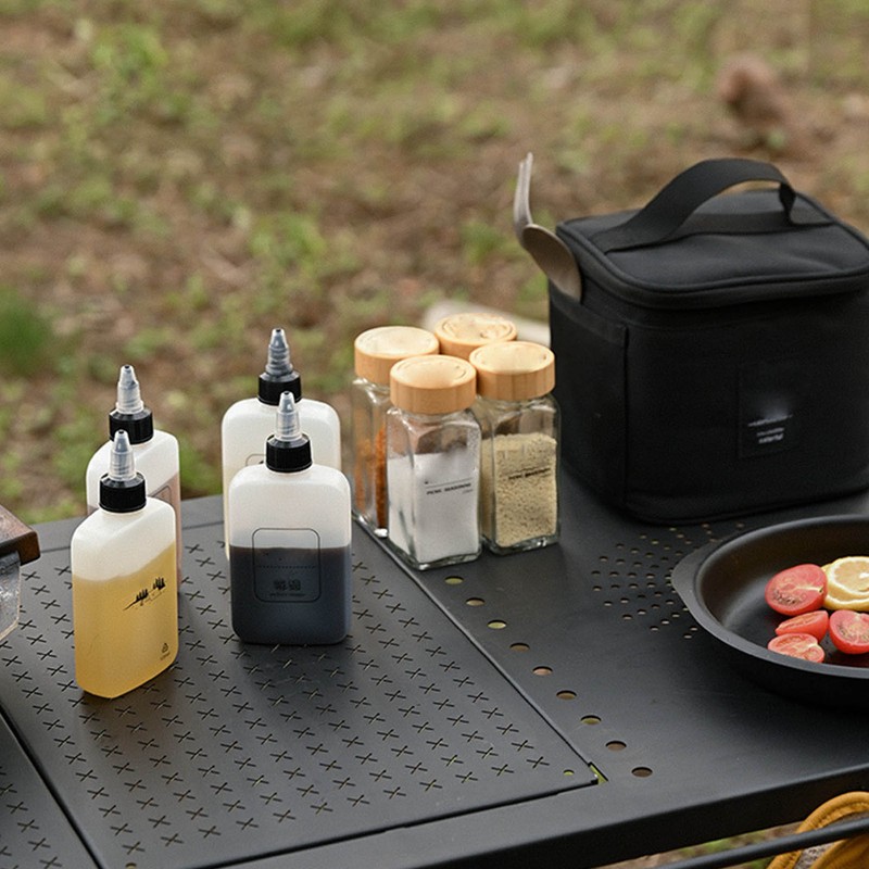 Camping Spice Bottle Kit Outdoor Picnic Spice Container Sealed Seasoning