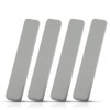 CHEDA 4 PCS Composite Decking Boards End Cap 5.5" Light Gray