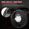 CHUSYYRAY 2x 7 Inch GLASS Round Headlight Housing & 2x