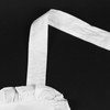 Fybida Women's Vintage Apron White Retro Maid Apron with Ruffle