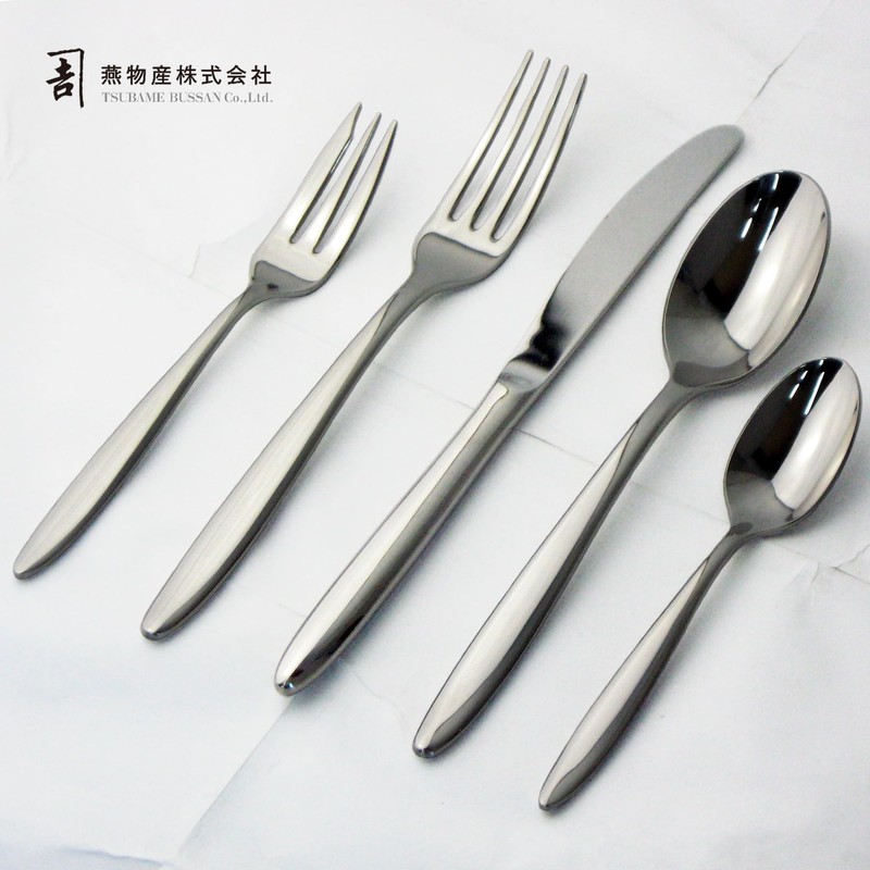 Tsubame Bussan Branch Dinner Cutlery Set, 5 Pieces, 1 Person