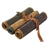 Tool Roll Bag, 16 oz Waxed Canvas Tool Set Roll,