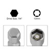 sourcing map 1/4" Quick-Change Hex Shank 13mm Magnetic Nut Setter