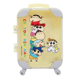 Unic Crayon Shin-chan CS-0121C Petite Carry Case 2, Yellow, H3.8 x W 2.8 x D 1.4 inches (9.7 x 7 x 3.5 cm)
