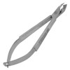 Cuticle Nippers 5 mm Cutting Surface – Spring Action – Stainless Steel
