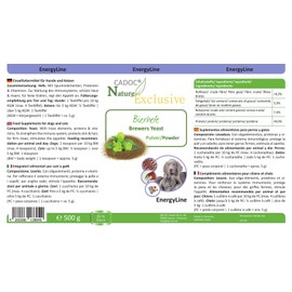 Cadoc - Nature Exclusive Brewer's Yeast, 500 g (Pack of 1)