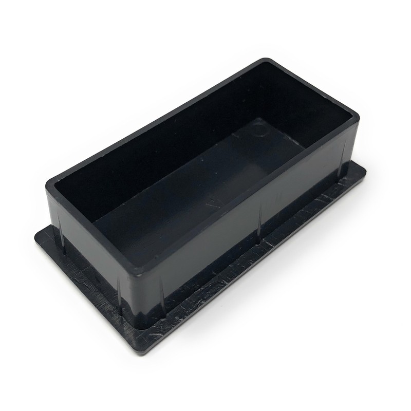 Light Cap Iron Corner Pipe End Cap for 1.6 x60x30