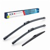 3 Wipers 26"/16"/12" Windshield Wiper Blades Replacment for Lexus NX200t