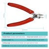 Diagonal Pliers, Electrical Wire Side Cutting Pliers Precision Flush Cutters,