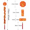 KI Store 57" Chinese New Year Decorations Decorative Firecracker Large