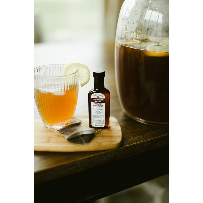 Watkins Watkins Pure Cinnamon Extract, Non-GMO, Kosher, 2 oz. Bottle,