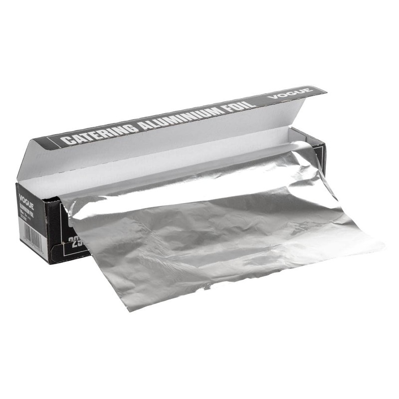 Vogue Aluminium Foil 11 1/2"/290mm x 250'/75m With Serrated Cutting