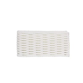 STX Lacrosse 10D Memory Mesh Packet, Attack/Midfield/Defense, White