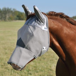 Cashel Cashel Crusader Fly Mask, Long Nose and Standard Ears (Horse)