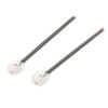 Valueline RJ11 10.0 m Telecom Cable - Black