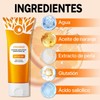 Gel Exfoliante Facial Naranja 2 pcs – Limpieza Profunda y