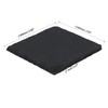 MOUYAT 30 Pack 4x4 Inch Black Slate Plates, Square Slate