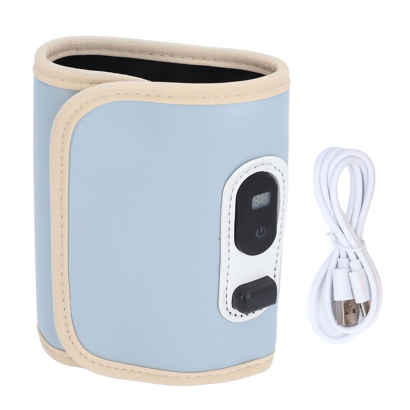 Baby Bottle Insulation Cover 21 Speeds Temperature Adjustable Portable USB