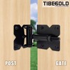 Self Closing Gate Hinges, Heavy Duty Hardware for Outdoor Vinyl/Woodn