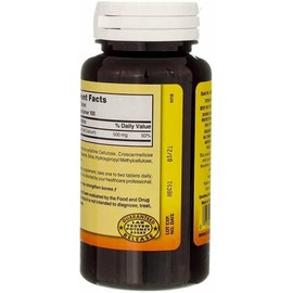 Nature's Blend Oyster Shell Calcium 500mg with Vitamin D3, 100 Tablets (Pack of 5)