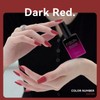 FIRLOV Red Gel Nail Polish.1Pcs 16ml Dark Red Gel Polish