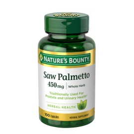 Nestle Nature's Bounty Saw Palmetto, 450mg, 100 ct