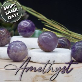 Amethyst Crystal Sphere Green Ball Decoration Wedding Table Decor Altar Stone