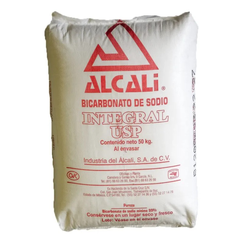 Bicarbonato De Sodio Puro 25 Kilogramos A Granel