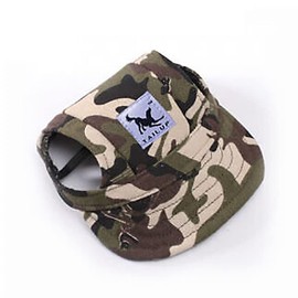 Dog Baseball Cap Outdoor Pet Sun Hat Summer Canvas Visor Puppy S-XL AU