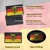 Germany Flag Patches for Iron-On 3 Velcro Patch Germany Flag