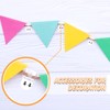 Jetec 100 Pcs Light Clips Clear Mini Adhesive Hook Hanging