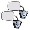 Manual Mirror for 1975-1986 C10 Steel Black L=R Low Mount