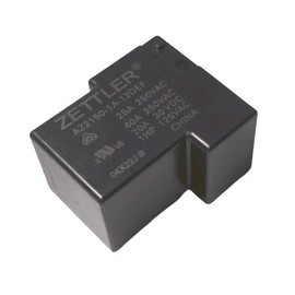 AMERICAN ZETTLER AZ2150-1A-12DEF 12VDC Coil, 40-AMP MINI Power, General Purpose Relay, PCB, SPST