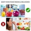 Onion Storage Containers, Reusable Onion Keeper for Refrigerator, Individual Onion