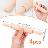 4pcs Rolling Pin, 20 X 2.5cm Rolling Pin for Baking,