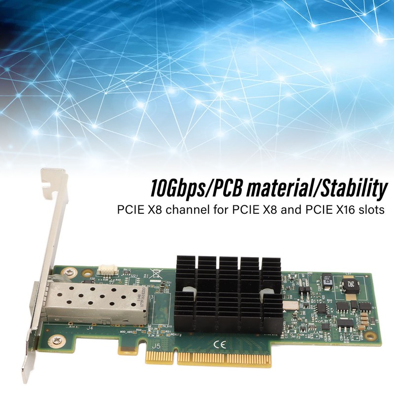 2PCS MNPA19 XTR 10Gb SFP+ PCIE Network Card with 3.28ft