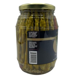Ely Farms | Pickled Asparagus | Gourmet Crunchy Spears | Family Recipe | Zesty Dill and Garlic Flavor | Delicious Appetizer or Bloody Mary Garnish | Made in Nebraska USA | 32 oz Jar | 1-Pack