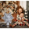Homewit Christmas Tree Topper Projector Light Star Tree Topper for