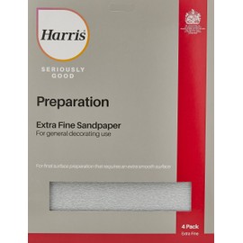 Harris Seriously Good Sandpaper Extra Fine | 4 Pack