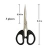 6 inch Scissors Comfort-Grip Handles Small Sewing Scissor,Sharp Office Pointed