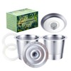 JavaNest Reusable K Cups for Keurig 1.0, Stainless Steel Reusable
